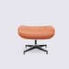 Lounge Chair und Ottoman in Cognacfarbenem Leder und Palisanderholz Stefano – Bild 7