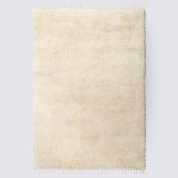 tapis chambre a coucher berbère uni marocain fait main laine nouvelle zelande 160x230cm maha