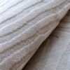 tapis de salon moderne losange gris clair fait main en laine et viscose grand 160cm 230cm
