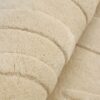 tapis salon en laine beige crème moderne 200cm 300cm grand format fait main tribeca