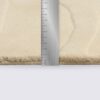 tapis de salon laine beige crème moderne 200cm 300cm grand format fait main tribeca