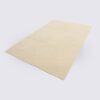 tapis salon fait main beige crème clair grand 200cm par 300cm fait main motif arrondis dunes