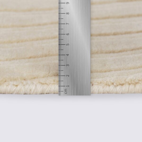 tapis de salon fait main beige crème clair grand 200cm par 300cm fait main spirale rond bellagio