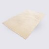 tapis de salon moderne motif vagues beige crème fait main en laine naturelle grand 200cm