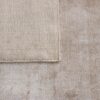 tapis de salon uni beige crème fait main en laine naturelle 200cm 300cm
