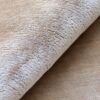 tapis de salon uni beige crème fait main en viscose naturelle grand 200cm 300cm