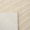 tapis uni beige motif losanges fait main tivoli grand format 200cm 300cm pour salon