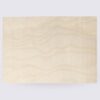 tapis moderne beige motif vagues fait main grand format 200cm 300cm pour salon