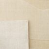 tapis moderne beige motif vagues fait main grand format 200cm 300cm salon