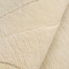 tapis moderne beige motif vagues fait main grand format 200cm 300cm pour chambre a coucher