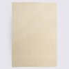 tapis moderne blanc creme beige fait main losanges grand format 300cm pour salon arona