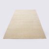 tapis moderne blanc creme beige fait main losanges grand format 200cm 300cm pour salon arona