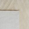 tapis design blanc creme beige fait main losanges grand format 200cm 300cm pour salon arona