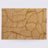tapis design taupe fait main taches grand format 200cm 300cm pour salon selva
