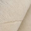 tapis uni bordure moderne beige blanc crème fait main grand format 200cm 300cm salon