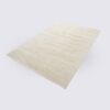 tapis uni blanc crème fait main en viscose grand 200cm 300cm pour salon