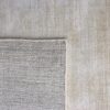 tapis uni moderne blanc crème fait main en viscose grand 200cm 300cm pour chambre à coucher