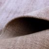 tapis uni moderne taupe marron fait main en viscose grand format 200cm 300cm pour chambre à coucher