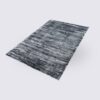 tapis de salon fait main gris foncé grand design moderne ivy 200cm 300cm