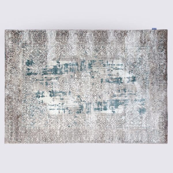 tapis de salon fait main moderne crème grège moderne zola 200cm 300cm