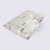 tapis salon fait main moderne gris taupe creme leonardo 160cm 230cm