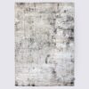 tapis de salon fait main moderne gris taupe creme leonardo