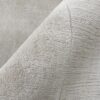 tapis de salon fait main moderne rectangle gris clair uni laine corado