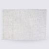 tapis de salonfait main rectangle en laine et coton moderne couleur crème 200cm 300cm