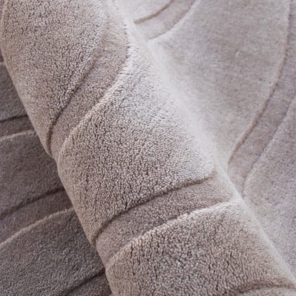 tapis fait main moderne uni avec motif vagues en laine nouvelle zelande 200cm 160cm 230cm salon chambre
