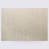 tapis fait main moderne uni crème avec motif vagues en laine nouvelle zelande 200cm 300cm 160cm 230cm salon