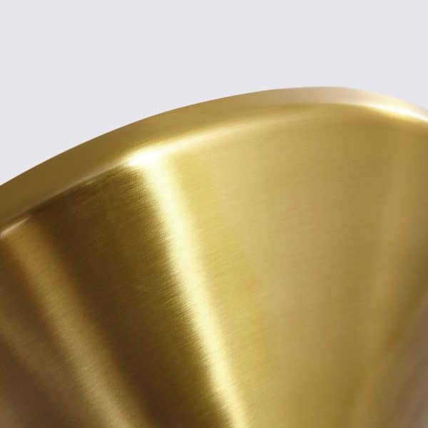 table d'appoint bout de table bell replica en verre trempe vert bouteille style classicon