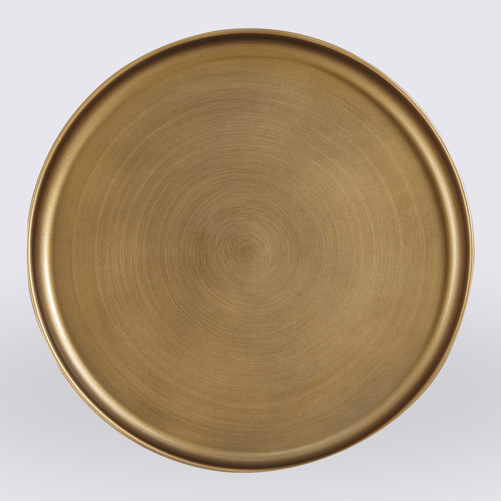 table d'appoint verre trempe plateau en metal bel